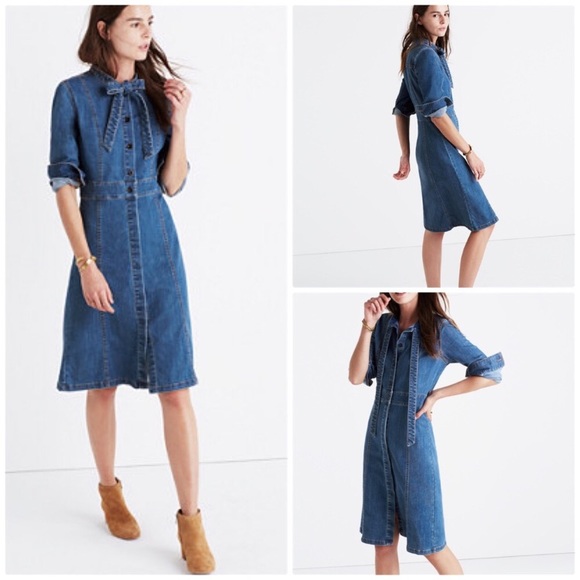 Madewell Denim Dress - Picture 3 of 7